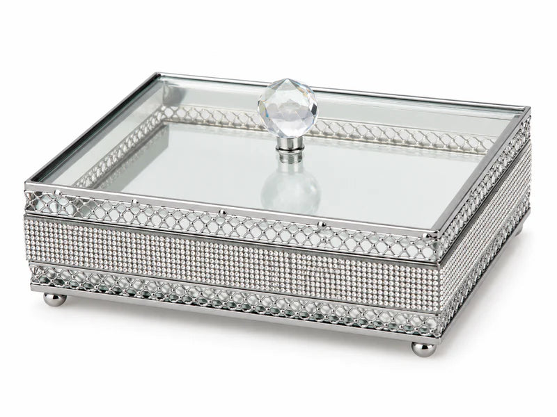 Crystal Vanity Jewelry Box