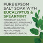 Dr Teal's Epsom Salt Magnesium Soak Relax & Relief Eucalyptus 3 lb
