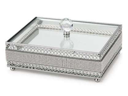 Crystal Vanity Jewelry Box
