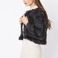Grey Coney Fur Jacket