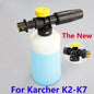 Foam Cannon for Karcher K2 K3 K4 K5 K6 K7 Adjustable Snow Cannon Foam Lance Kit Pressure Washer Nozzle Car Wash Gun