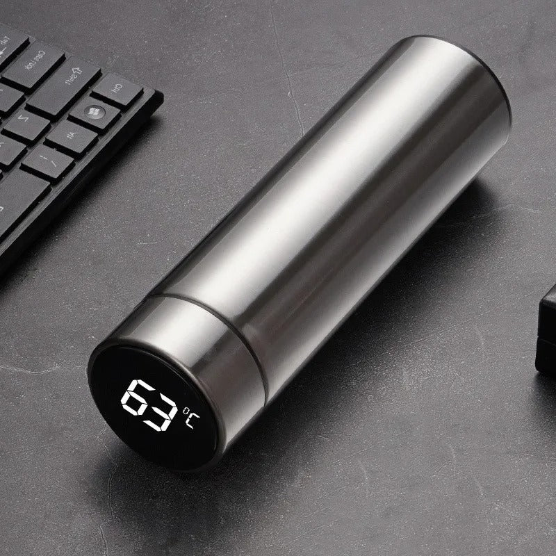 500ML Smart Thermos Water Bottle Stainless Steel Insulation Touch Intelligent Temperature Display Vacuum Flasks Cup Digital Mug