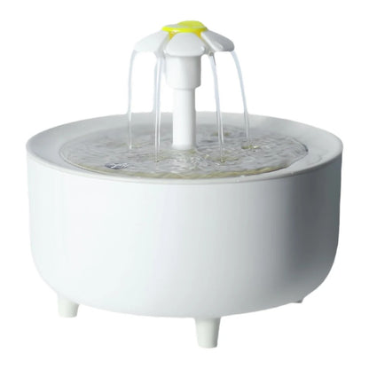 1200ml USB Cat Water Fountain Pet Drinking Dispenser Drinker Auto Filter Transparent Cat Drinker Automatic Cat Drink Bowl Filter